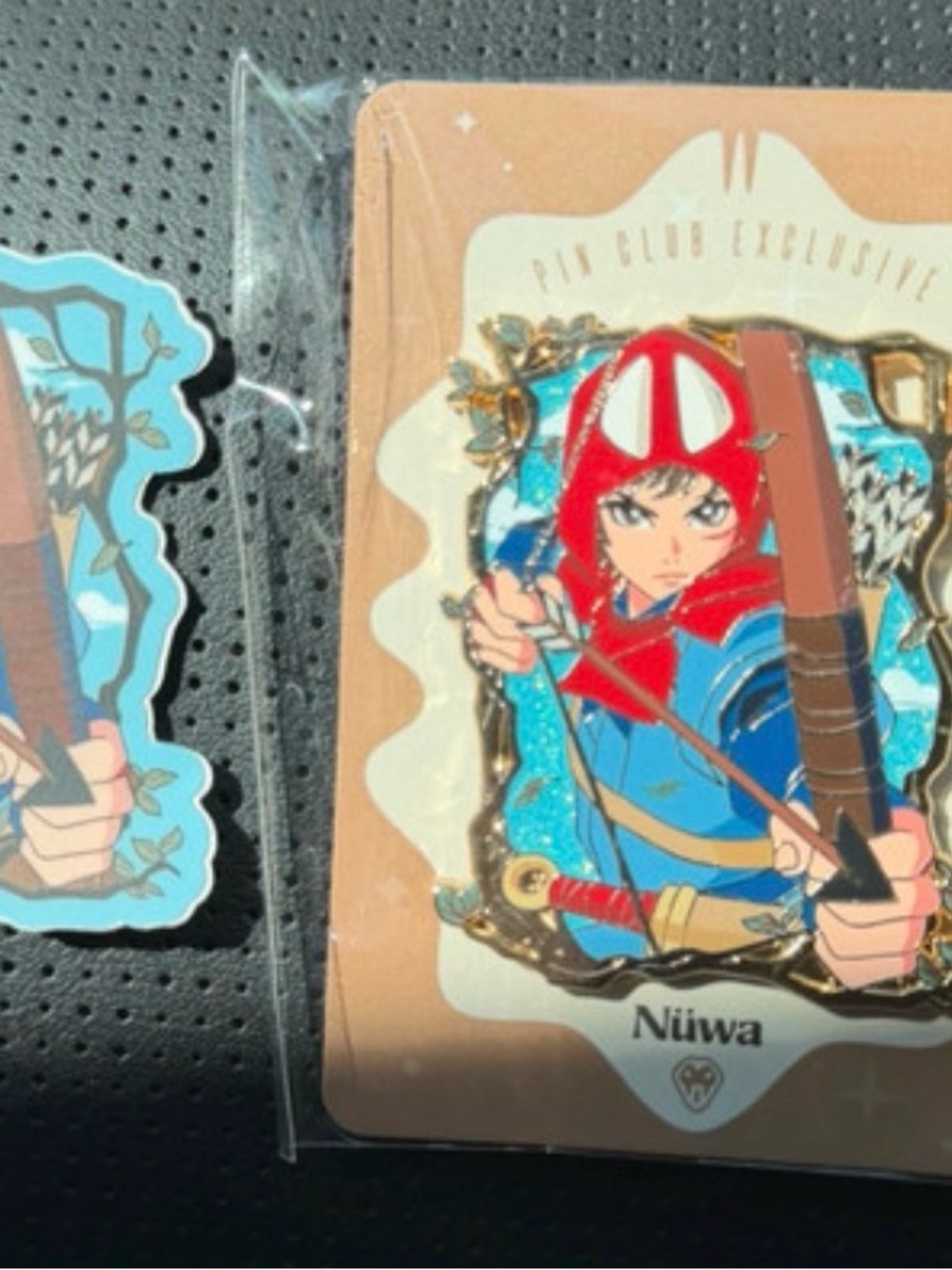 Nüwa "Ashitaka" Princess Mononoke Enamel Pin studio Ghibli pin and sticker